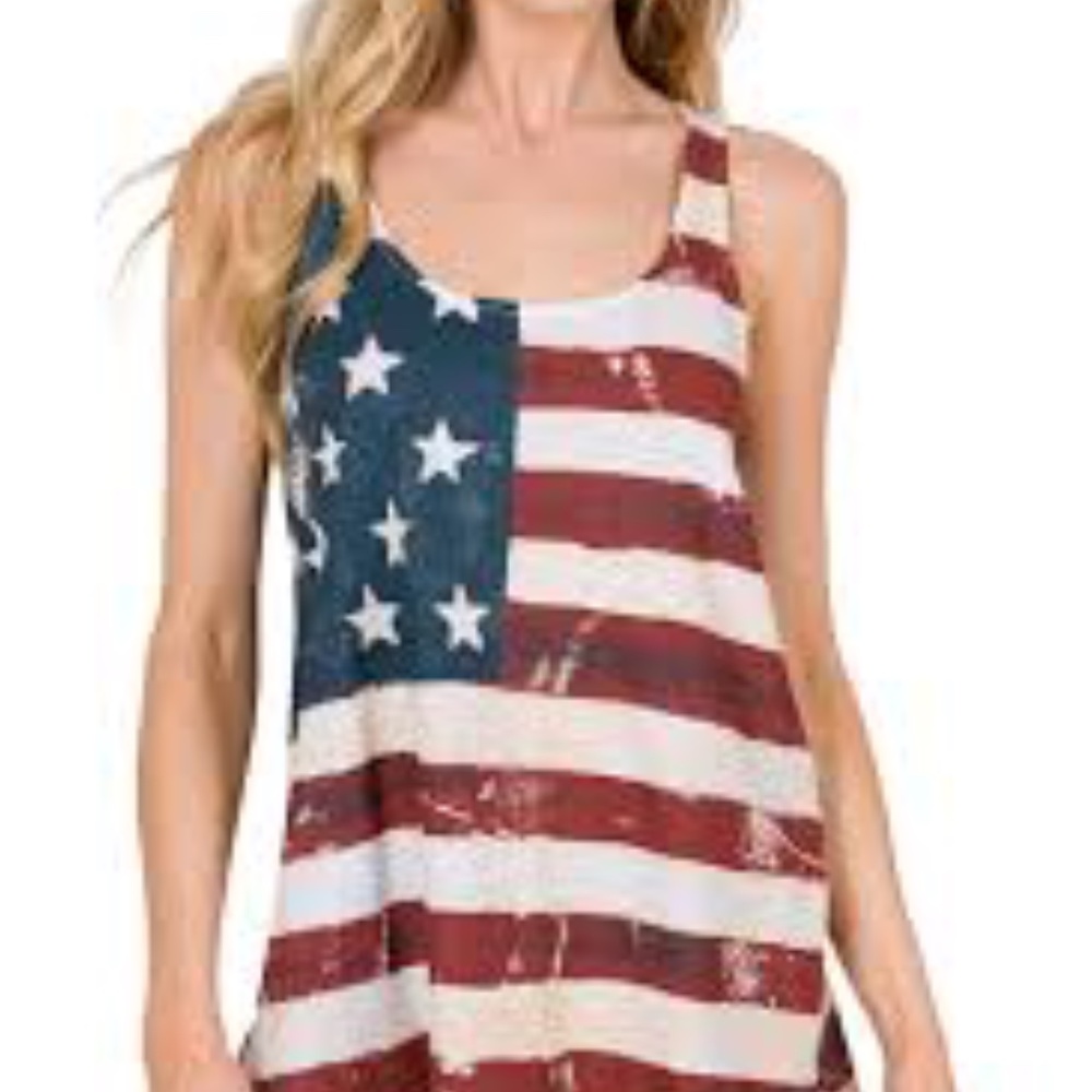 Flag tank top